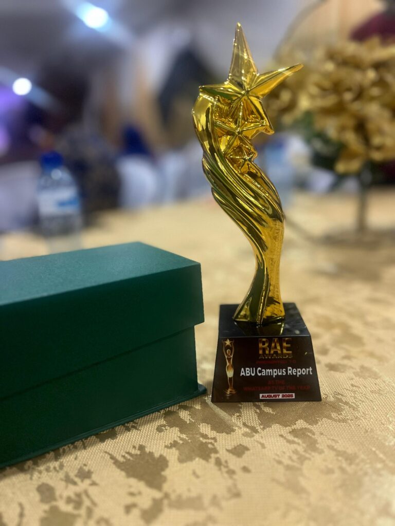 ABU CAMPUS REPORT Wins WhatsApp TV of the Year Award at RAE AWARD 2.0